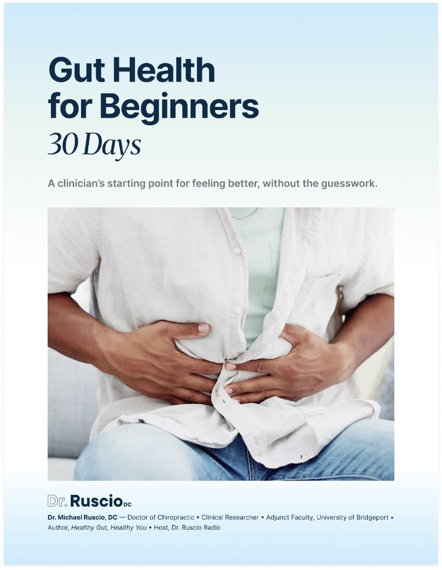 Gut Health for Beginners: 30 Day Guide cover