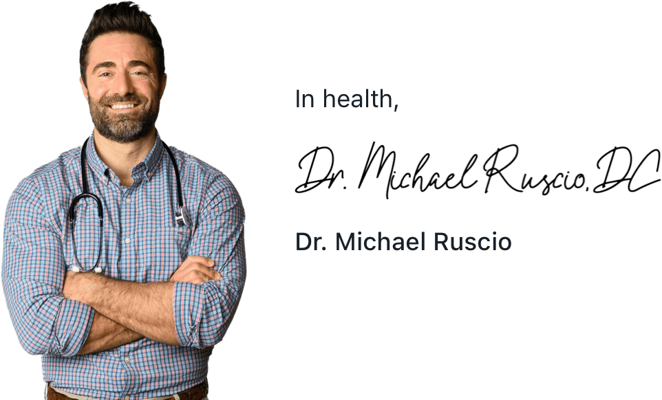 In health, Dr. Michael Ruscio