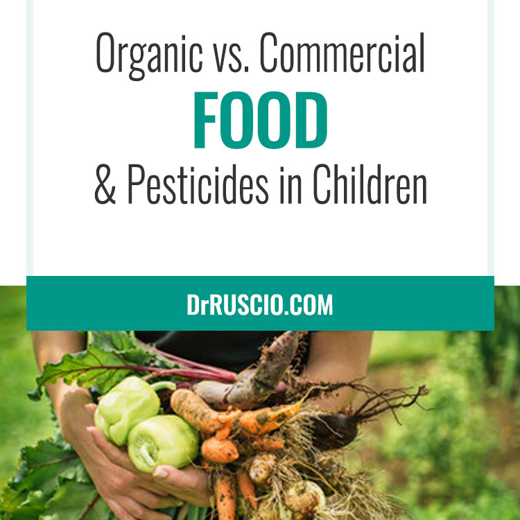 Organic vs. Commercial Food & Pesticides in Children - DrR TBT Featured Images