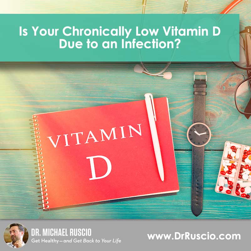 Is Your Chronically Low Vitamin D Due to an Infection?
