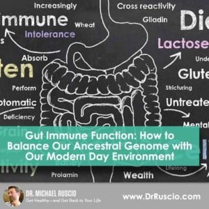 Gut Immune Function: How to Balance Our Ancestral Genome with Our Modern Day Environment for Optimum Gut and Immune Health