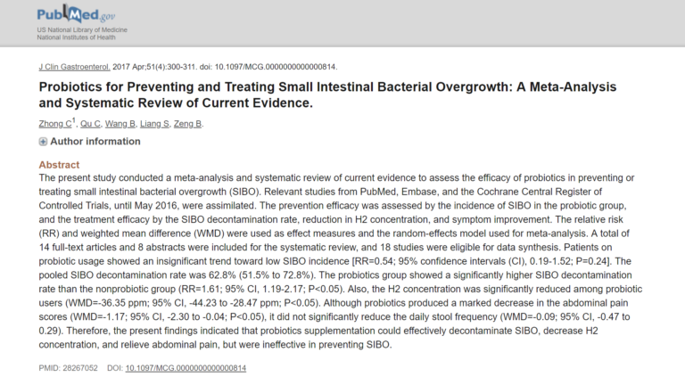 Can Probiotics Cause SIBO?