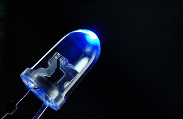 blue led