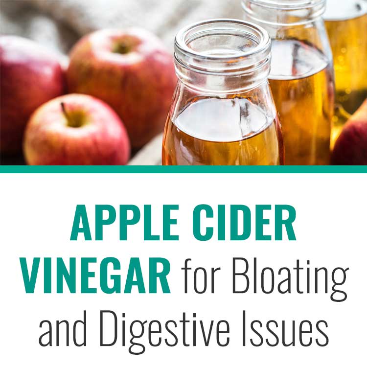 Apple cider vinegar for bloating