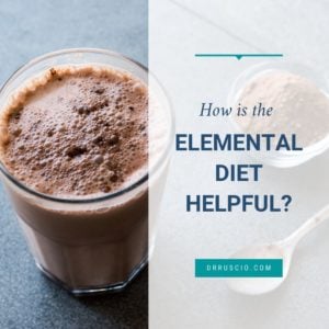 How is the Elemental Diet Helpful?