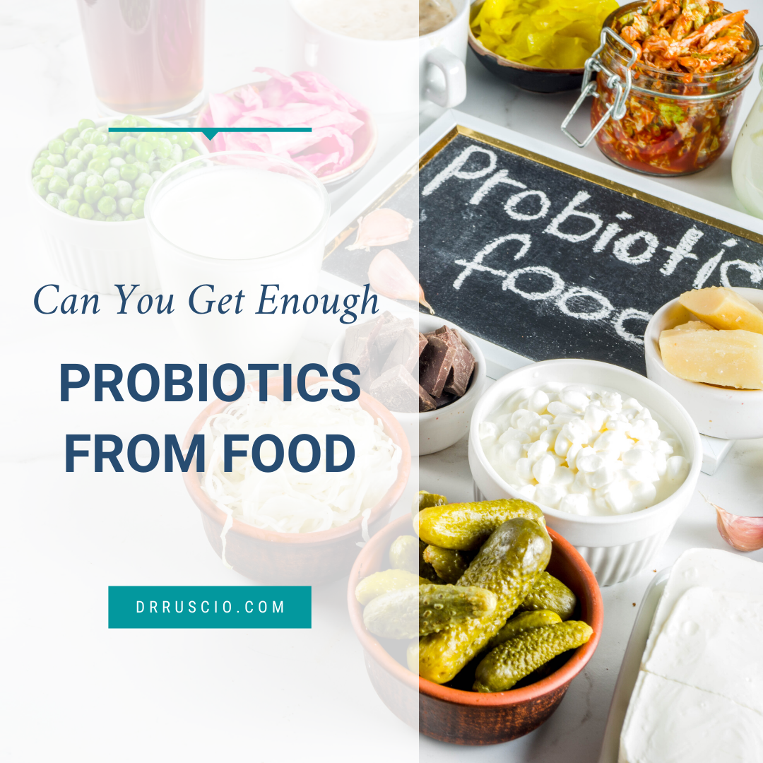 Can You Get Enough Probiotics From Food