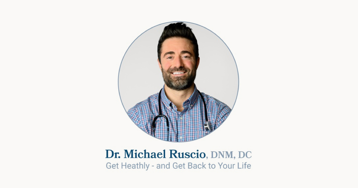 Hydration Dr. Michael Ruscio, BCDNM, DC