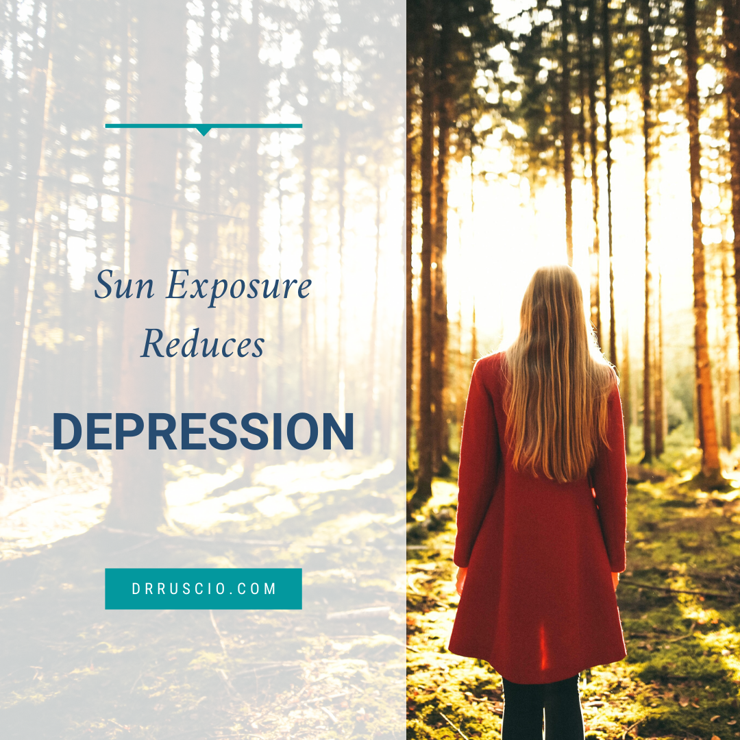 Sun Exposure Reduces Depression