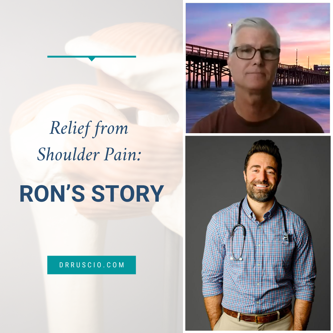 Relief from Shoulder Pain: Ron’s Story