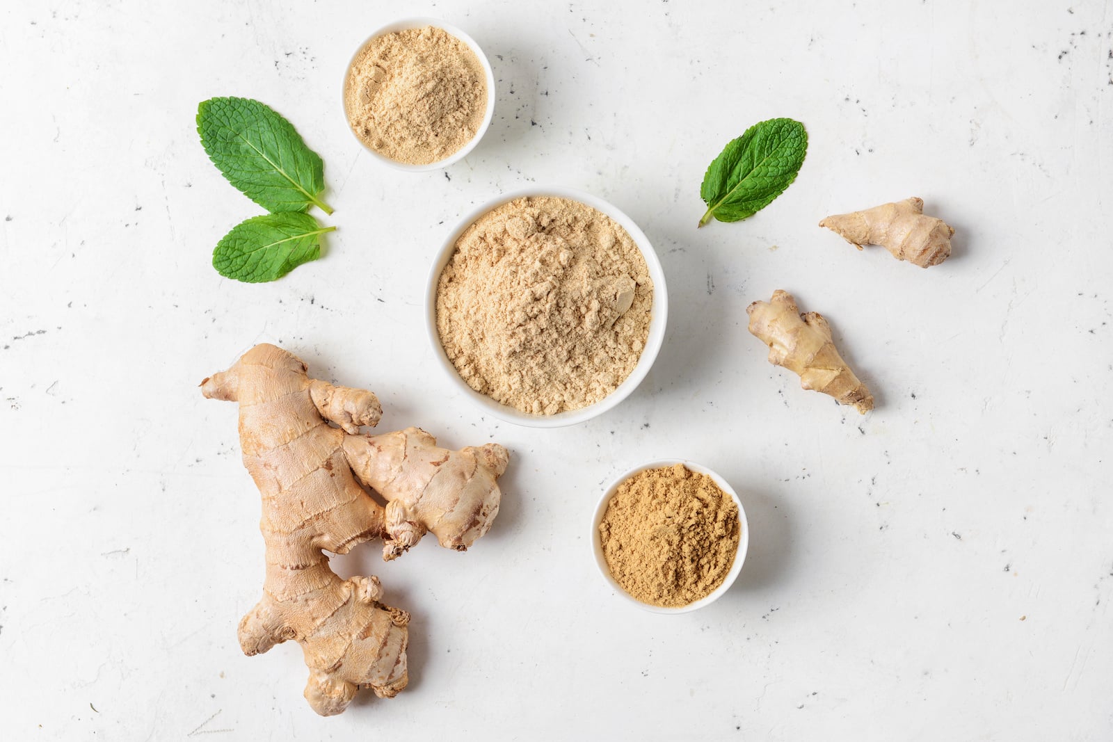 Prokinetics for SIBO: ginger root and ginger powder