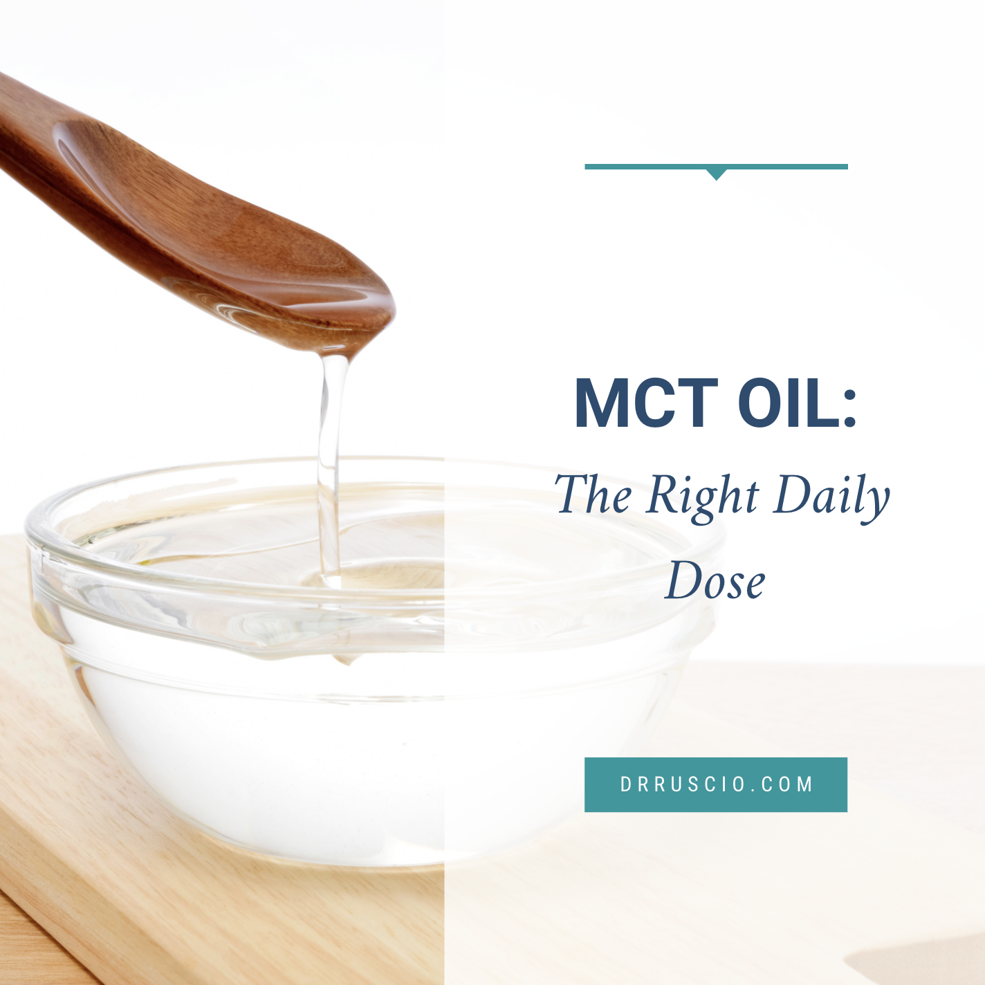 How Much MCT Oil Per Day Is Right For Me?