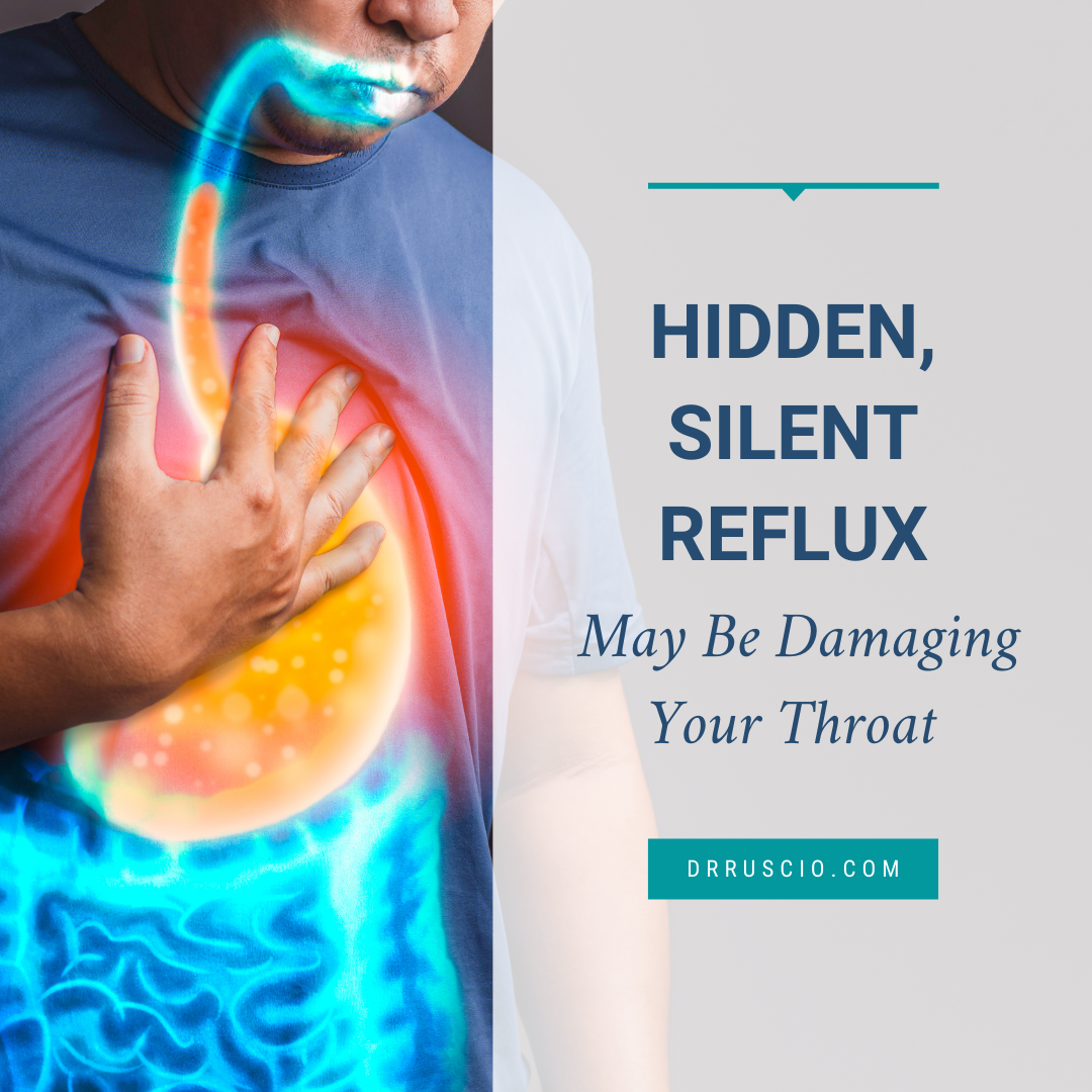 Hidden, Silent Reflux May Be Damaging Your Throat
