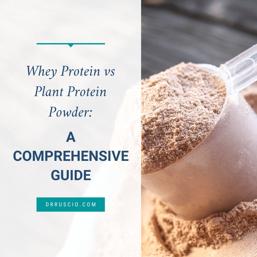 Whey Protein vs Plant Protein Powder: A Comprehensive Guide