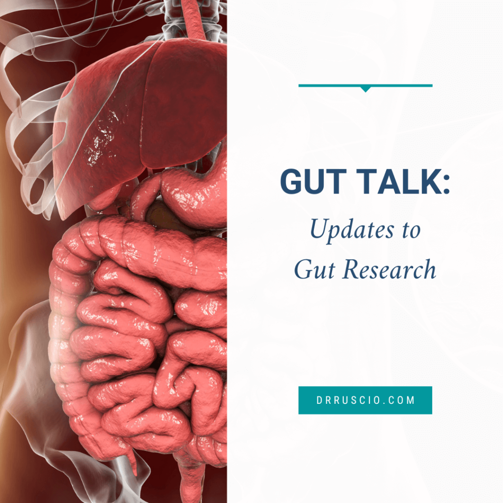 updates to gut research