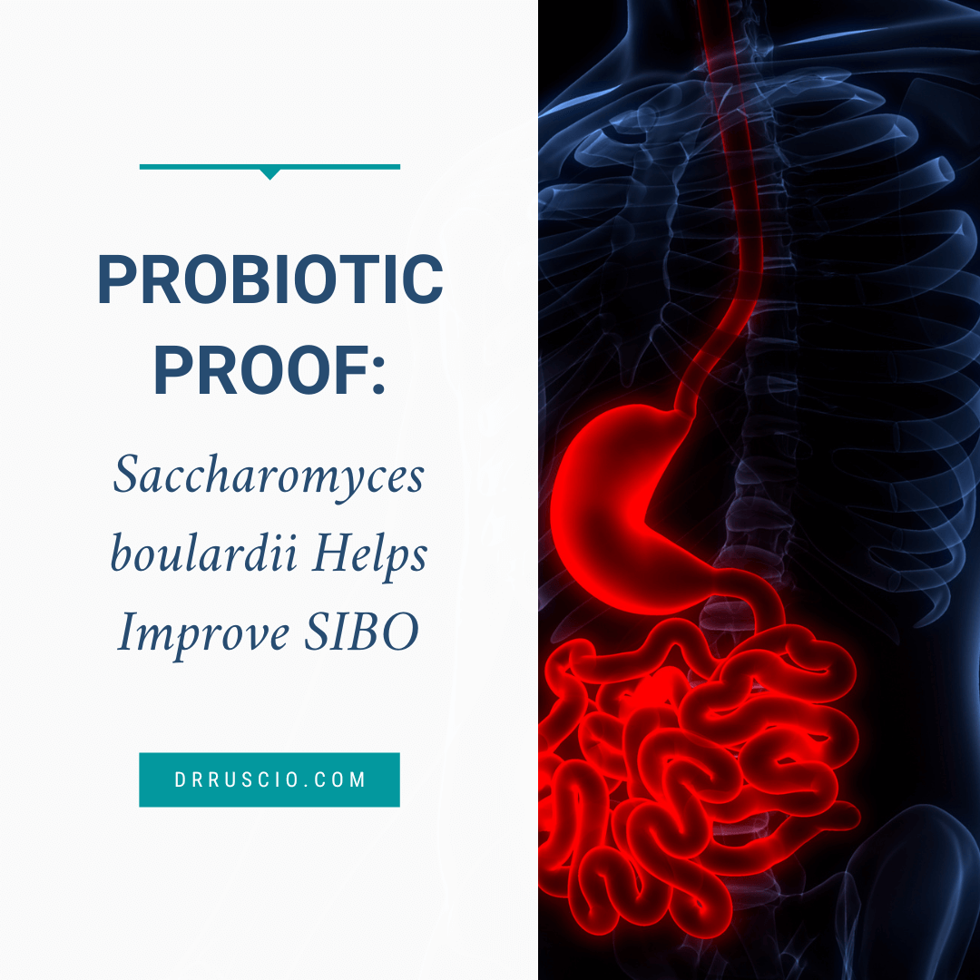 Probiotic Proof: Saccharomyces boulardii Helps Improve SIBO