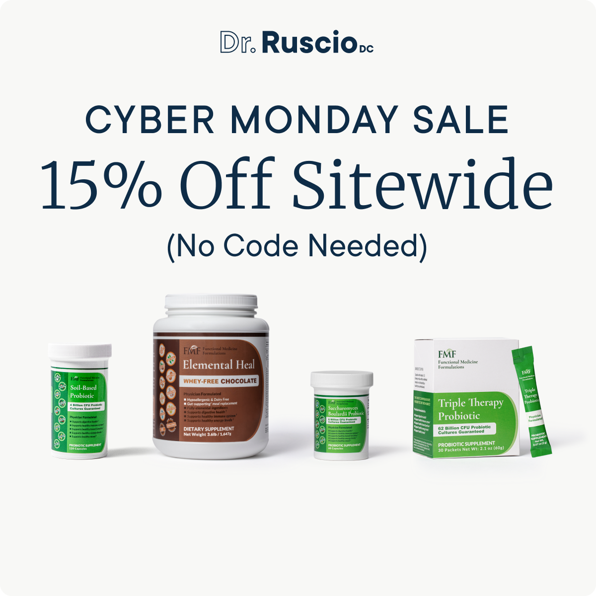 Cyber Monday Sale 15% Off Sitewide (No Code Needed)